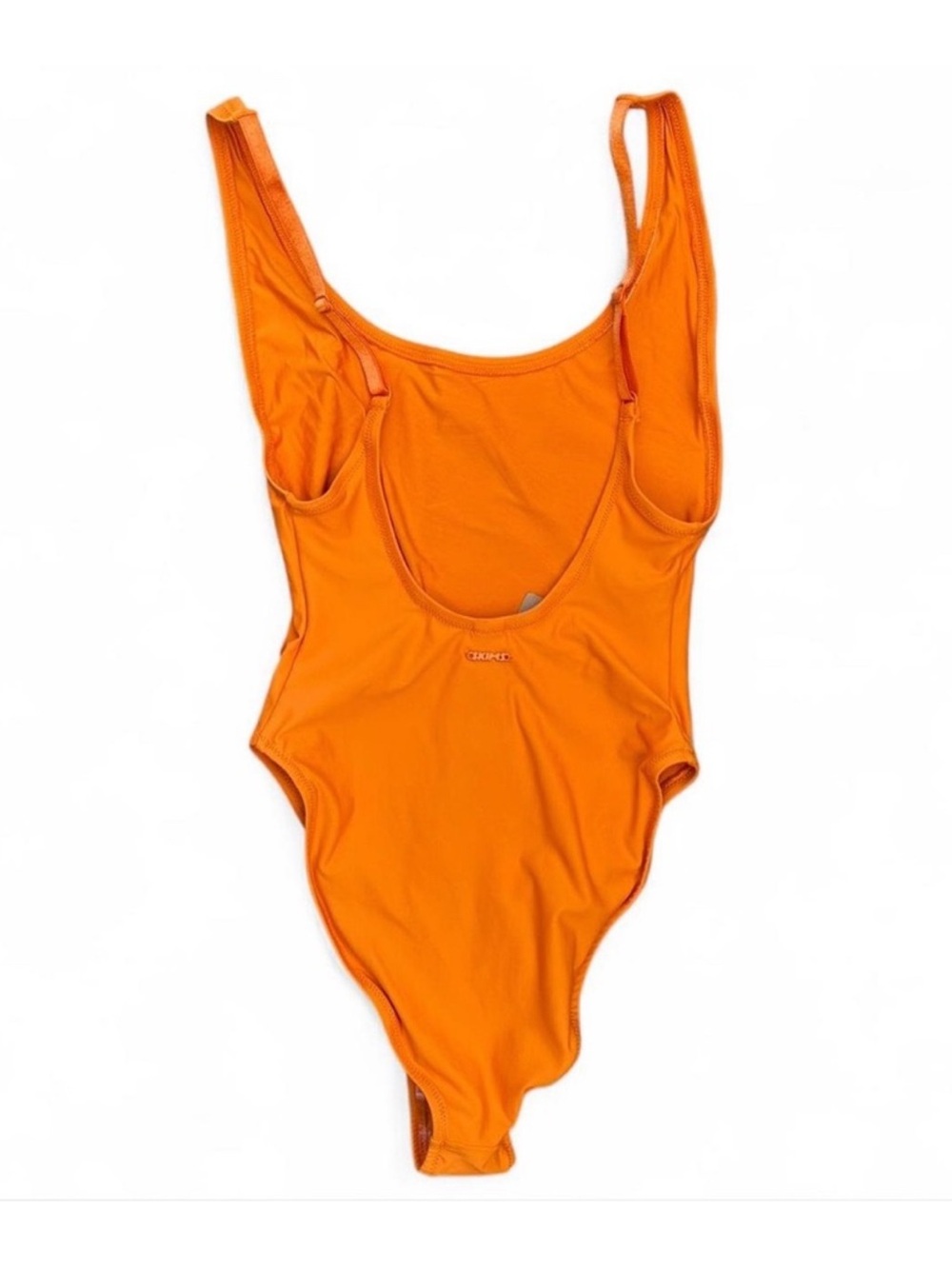 SKIMS, Signature Swim, Scoop Neck One Piece, Tangerine, Small, Like New! 🍊🧡 - Picture 5 of 7